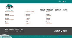 Desktop Screenshot of choice-genetics.com
